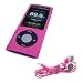 5G Pink Headphones & 5G Pink Silicone Case With Screen Protector for New Apple iPod Nano with Camera 5th Generation 8GB & 16GB