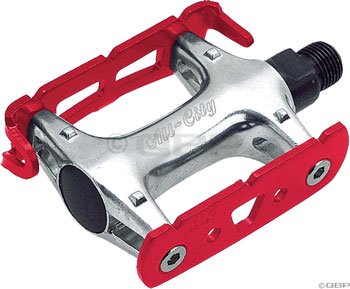 All-City Standard Track Pedals Red