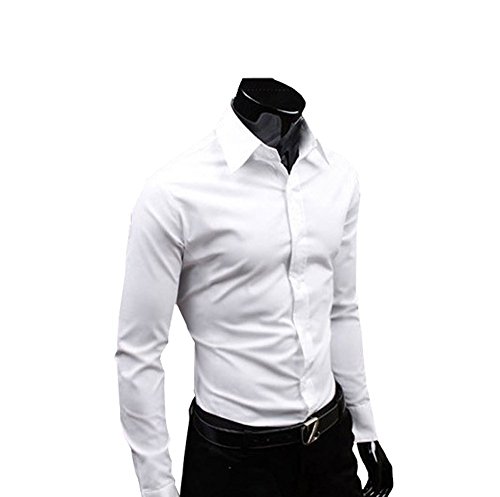 Keral Casual Slim Fit Unique Neckline Stylish Long Sleeve Mens shirts