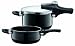 from Silit Silit Sicomatic Econtrol Duo 1010250011 2-Piece Pressure Cooker Pot Set 3/4.5 L Silargan Model 1010250011