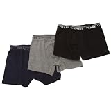 Clearance: Mens Cotton Stretch Jersey Hipster Underwear Boxer Shorts (Pack Of 3)