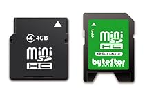 ByteStor 4GB Mini SDHC Class 4 Memory Card