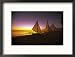 Sailboats on the Beach of Boracay, Philippines Framed Photographic Poster Print by Dorian Weber, 21x17