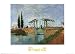 Draw Bridge Styles Art Poster Print by Vincent van Gogh, 28x20