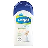 Cetaphil Baby Moisturizing Oil with Organic Calendula, Sweet Almond Oil & Sunflower Oil, 13.5 Ounce