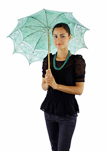 Adult Battenburg Lace Parasol