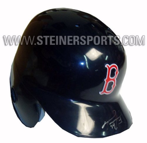 David Ortiz Hand Signed Right Ear Flap Batting Helmet