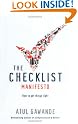 The Checklist Manifesto...