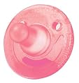 Soothie Newborn Pacifier 2-pack - pink and purple - BPA FREE