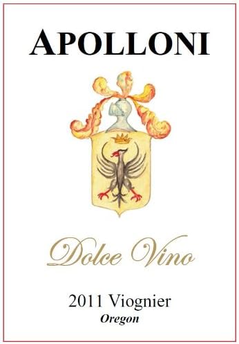 2013 Apolloni Dolce Vino Viognier 375 mL