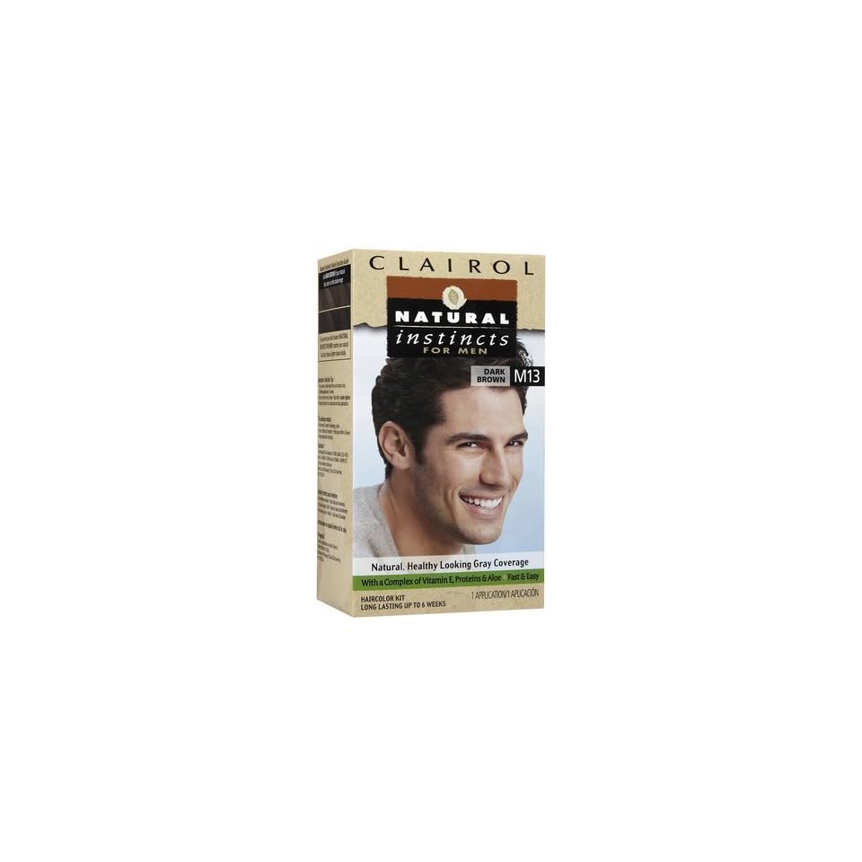 Clairol Natural Instincts For Men Hair Color Dark Brown On Popscreen