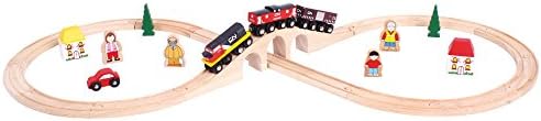Bigjigs Rail Heritage Collection Canadian National Train Set