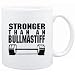 Mug White " STRONGER THAN A Bullmastiff " Dogs