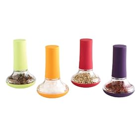 Mastrad - F28139 - Lot de 8 Moulins � Sel ou Poivre Dansant