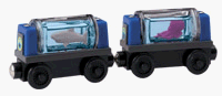 Aquarium Cars with Free Track From Thomas the Tank Engine and Friends Wooden Railway Train System