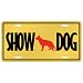 New  German Shepherd / Show Dog  License Plate Dog