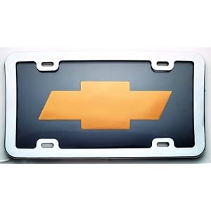 Pilot-Automotive-Accessory-LP-811-Chevrolet-LED-logo-plate-Amber-LED