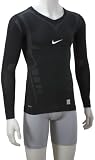 Nike Mens Tight Pro Long Sleeve V-neck Top