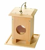 Red Toolbox 18 x 18 x 19cm Bird Feeder