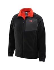 North Face Chimborazo Full Zip Mens TNF Black / Majestic Red XXL