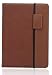 splash SAFARI Slim-Profile Leather Case Cover fits the Amazon Kindle Touch (BROWN)