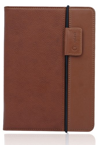 splash SAFARI Slim-Profile Leather Case Cover fits the Amazon Kindle Touch (BROWN)