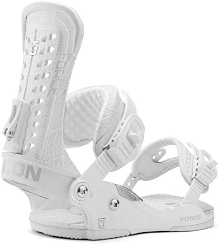 Union Force Snowboard Bindings White/10 Year Mens Sz L/XL (10.5-14)