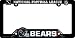 Chicago Bears License Plate Frame Two Pack Set