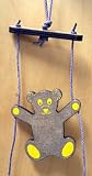 Maple Landmark Climbing Bear Wooden Folk Toy Made in the USA
