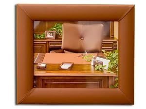 Tan Leather 8 x 10 Photo Frame