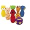 Ks Kids Colorful Bowling Friends 6-pc. Set