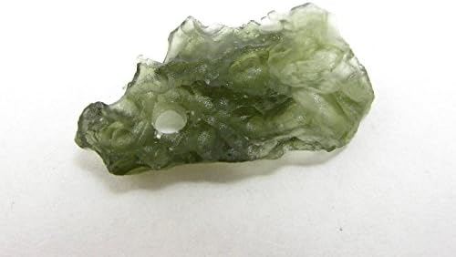 Moldavite Tektite Metal Free Pendant From Czech Republic - 1.1"