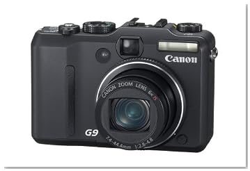 Canon PowerShot G9 12.1MP Digital Camera with 6x Optical Image Stabilized Zoom