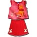 Winnie the Pooh Sleeveless, short-pant pajamas in Red for Toddler Girls