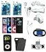 15 pieces FULL ACCESSORY BUNDLE SET for iPod Nano 4th Gen