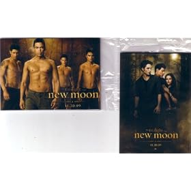 Twilight New Moon movie promo card set (9) MINT