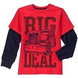 GYMBOREE(ジンボリー) トラックティ カボースレッド トップス長袖Tシャツ 5歳【並行輸入】