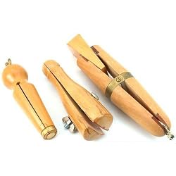 3 Wood Ring Clamps Jewelers Bench Repair Hand Tools