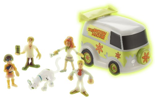Character Options Scooby Doo Glow In The Dark Mystery Machine and Crew