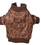 Bomber Dog Jacket X-Large (XL) Brown