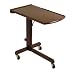 Antique Walnut Adjustable Laptop Cart - Winsome 94423