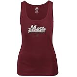 adidas Mississippi State Bulldogs Ladies Distressed Logo Tank Top