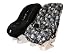 Itzy Ritzy Ritzy Rider in Black Skulls & Black Minky Dot Toddler Car Seat Cover