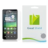 GreatShield Ultra Smooth Clear Screen Protector Film for LG G2X Optimus 2X  ....