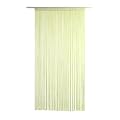 Fadenvorhang Fadenstore Vorhang HELL GR�N 2,30m x 1m