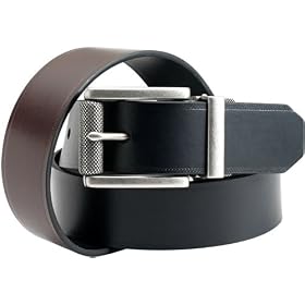 Click here to buy Fossil Belt - Nyle Reversible (Color: Black) by Fossil.