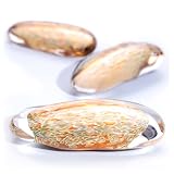 Fusion Z + Fl130cwa + Georgi Rock + 6-inch + Glass + Decorative Accessory, Crystal/White/Amber