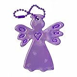 funflector Pedestrian Reflector - Purple Angel