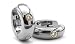 Jewelry : Stainless steel Hoop Earring with CZ