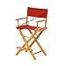 Casual Home 24-Inch Director Chair, Honey Oak Frame